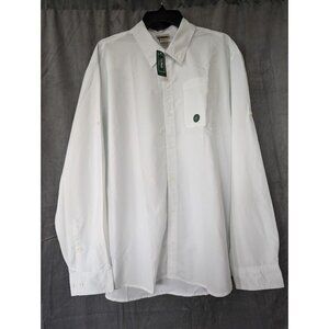 LL Bean Shirt High Performance Mens Size XL Button Down Rip Stop Lightweight NEW